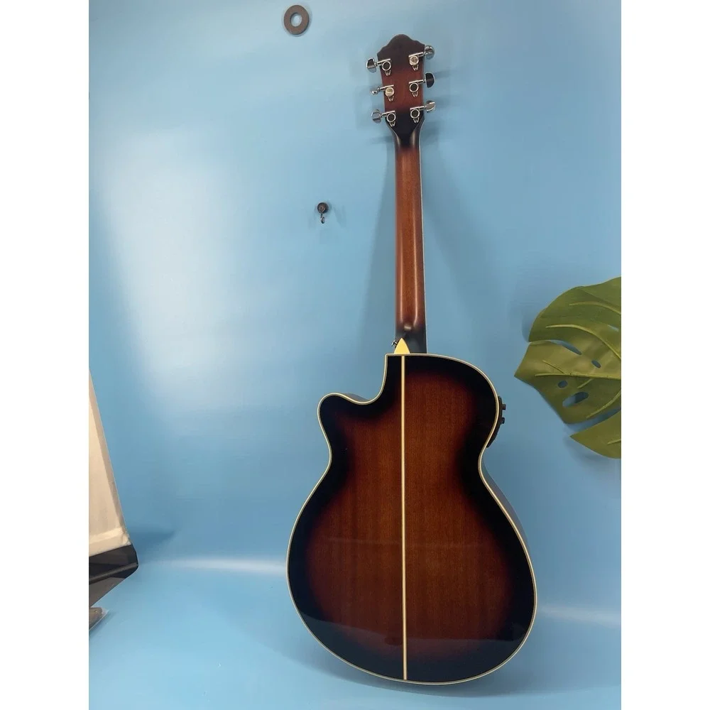 Beautiful Ibanez AEG10II-VS-R3-01 Acoustic Electric Guitar + Case